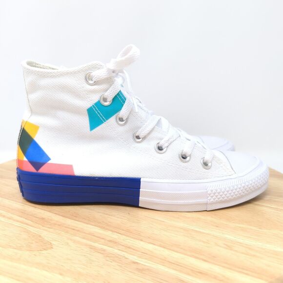 Converse Chuck Taylor All Star Space Racer Hi Sneakers 165092C Women’s Size 6 - Picture 5 of 9